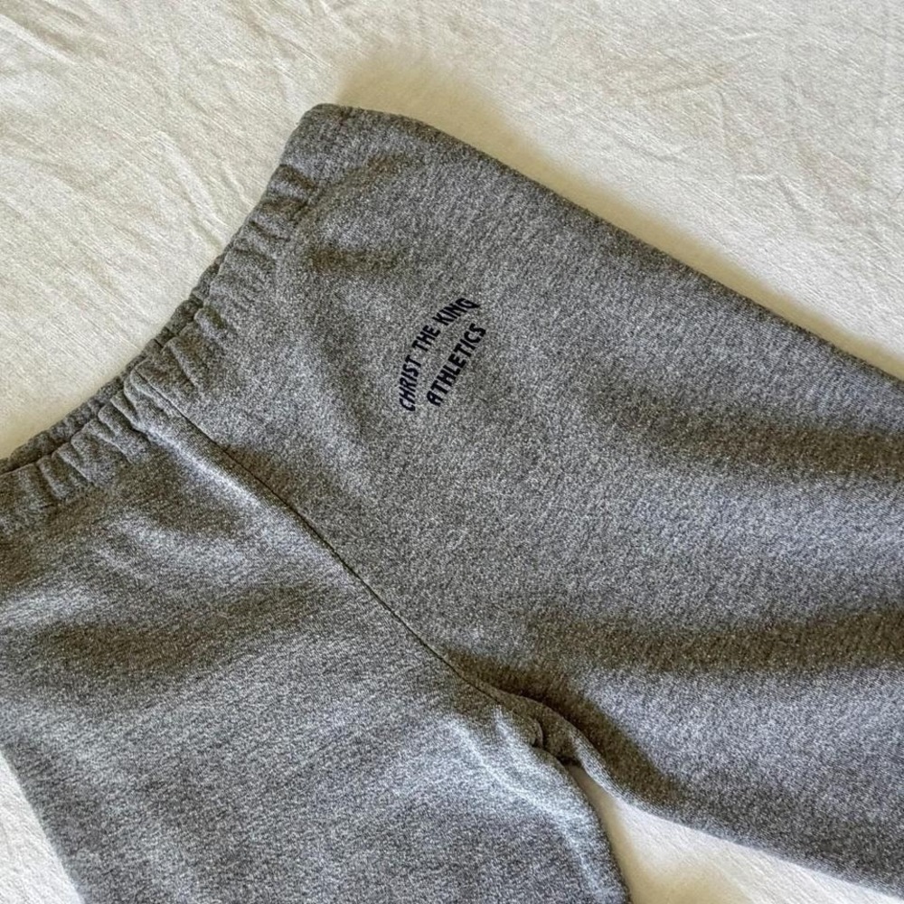Vintage 70's Jesus Christ Athletics Vintage Sweatpants Medium Russell Made USA - Picture 2 of 8